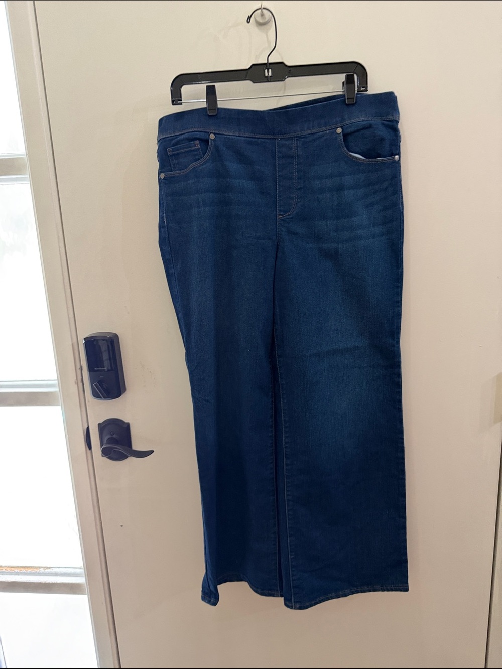 Gloria Vanderbilt Dark Blue Wide Leg Jeans